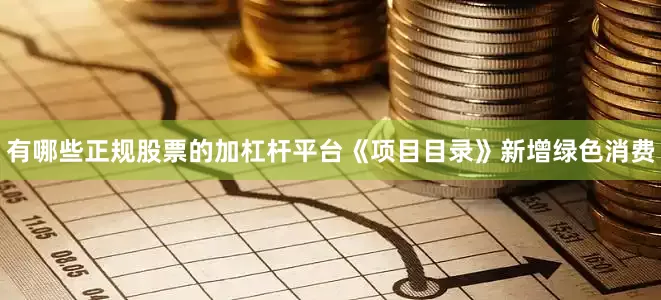 有哪些正规股票的加杠杆平台《项目目录》新增绿色消费
